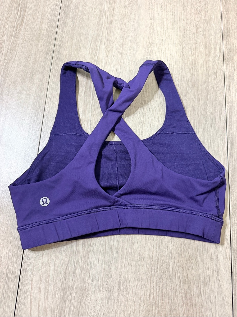 lululemon athletica Deep Purple Cross-Back Sports Bra